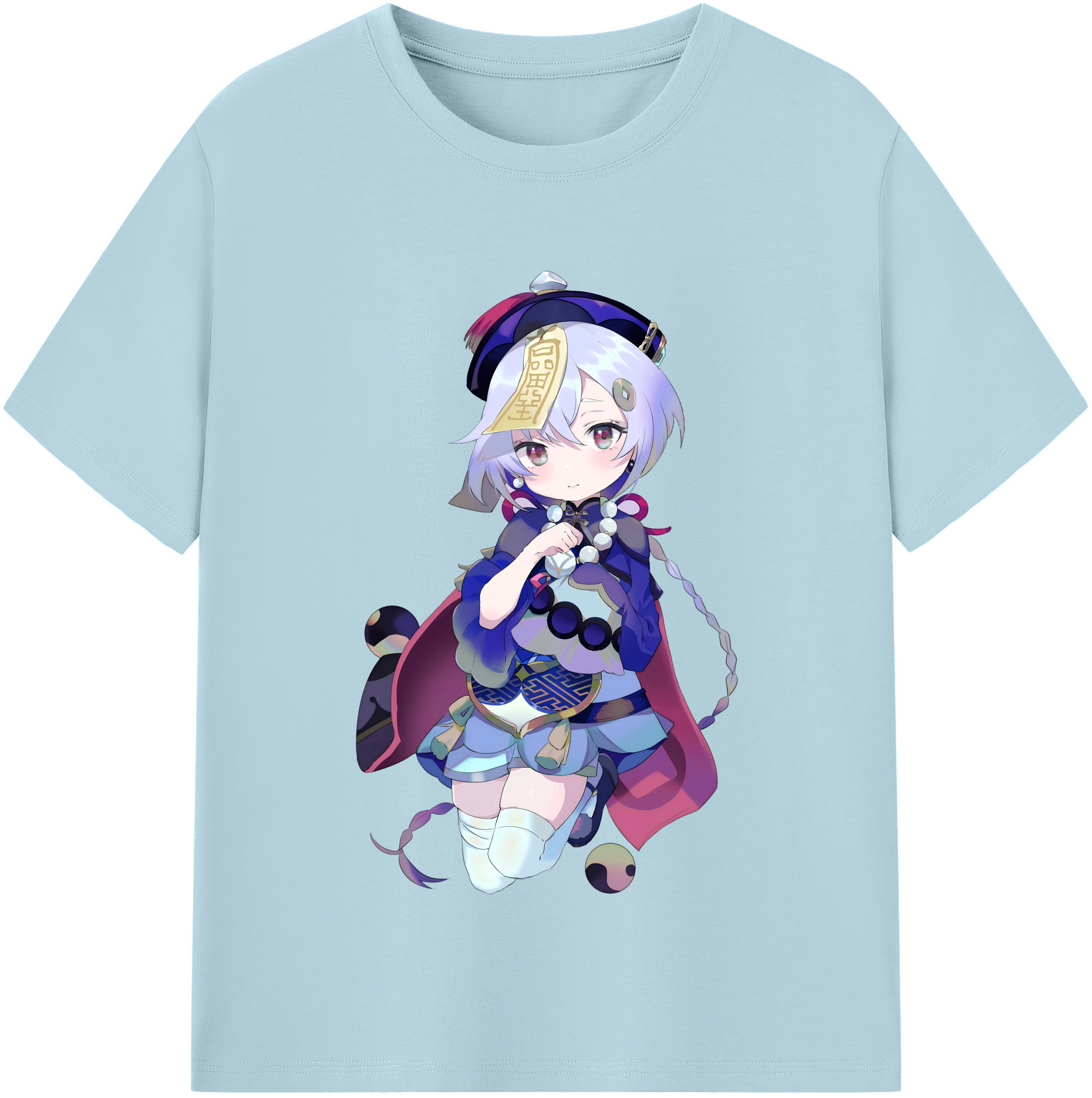 げんし神 七七 なな  genshin Nana 綿100％半袖Tシャツ（フロントプリント）
